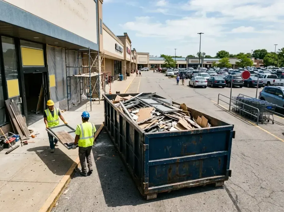 retail-store-renovation-debris-003 — frequently asked questions, Roll-off Dumpster Rentals in Jefferson, WI